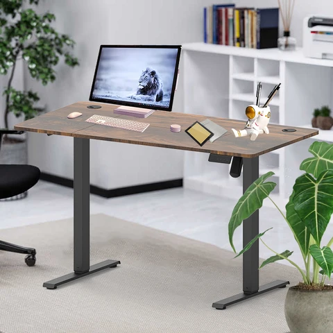 Buy Modern Single Motor Metal Foldable Extendable Computer Desk ...