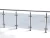 Import Modern SS Hand Rail Exterior Handrail Glass Fence Post For Balcony Stair from China