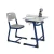 Import Modern student school desk and chair of school classroom set / desk for single school from China