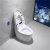 Modern style ceramic one piece siphon flushing toilets seat remote control automatic smart toilet