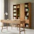 Import Modern Style Solid Wood Storage Bookcase Wooden Display Shelf furniture bookcase from China