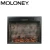 Import Moloney customized elegant home decorative brick background electric fireplace from China