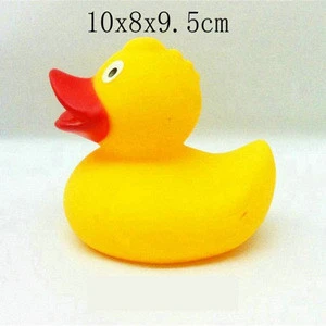 Most Popular floating bath toy rubber 10cm duck various design animals for bath tub kids gift promotional item manufacturer