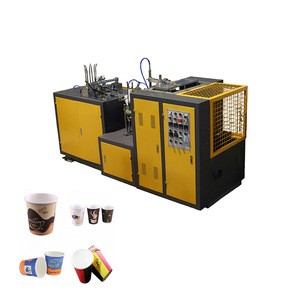 Most popular high speed disposable paper coffee cup maker machine, water paper cup machine in japan