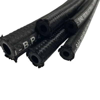 Msha ISO Certificated Steel Wire Braided Textile Covered Hydraulic Hose R5