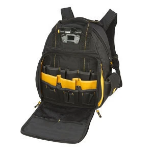 Multi-Compartment backpack tool bag heavy duty
