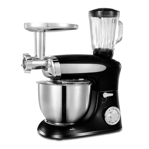 Multi-function chef machine mixer high-power 6.5L dough kneading machine soybean milk blender frappe machine