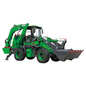Multi functional wheel excavator-loader mini tractor backhoe loader for sale