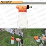Multi Ratio Garden Plastic bottle hose end sprayer