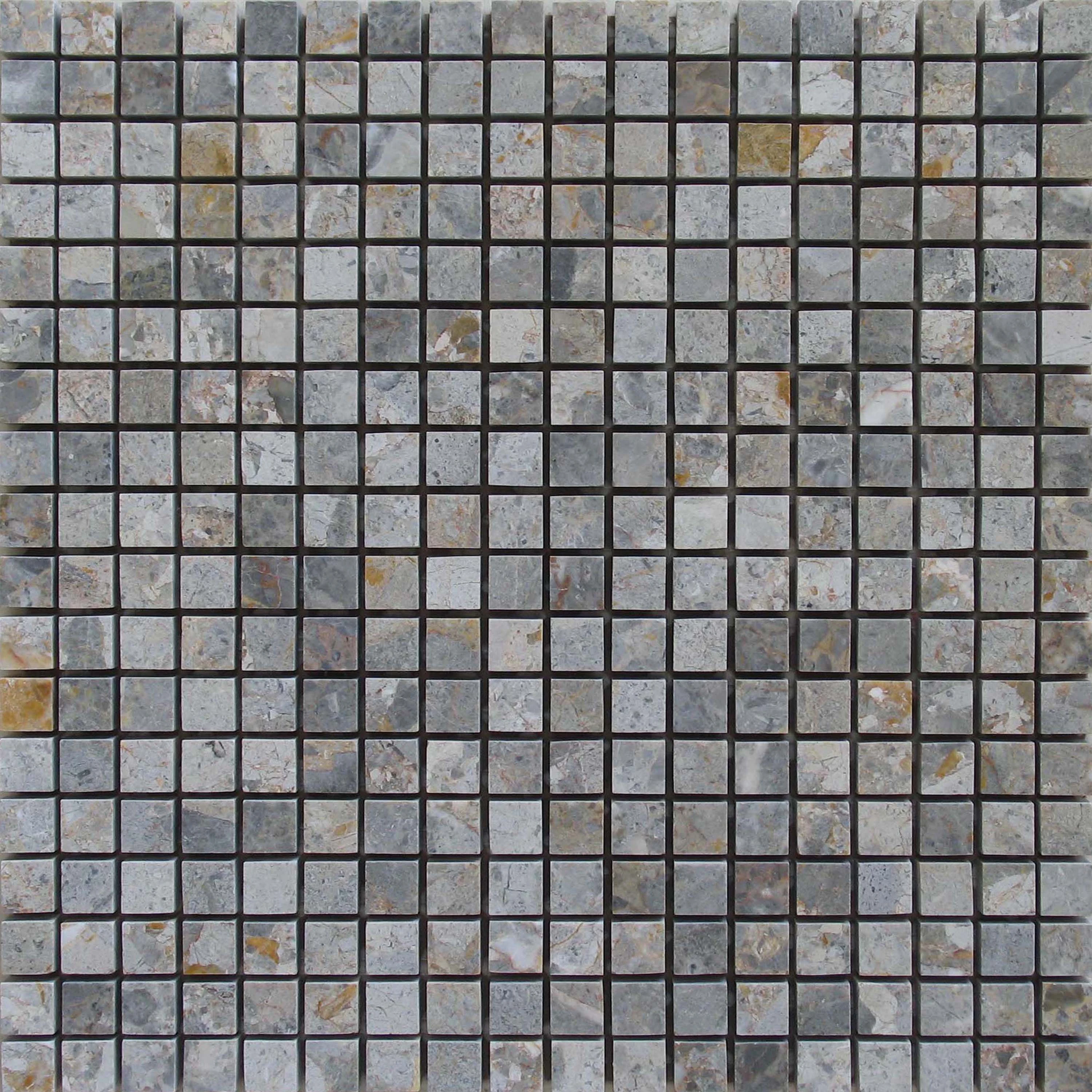 Multicolor-Yellow - Mosaic art design cultured wall stone mosaic tile