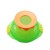 Import Multicolored plastic eco-friendly bowls silicone suction Handle kids bowl from China