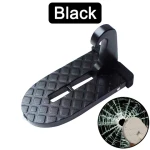 Multifunction Foldable Car Roof Rack Door Step Pedal With Aluminium Alloy Safety Hammer