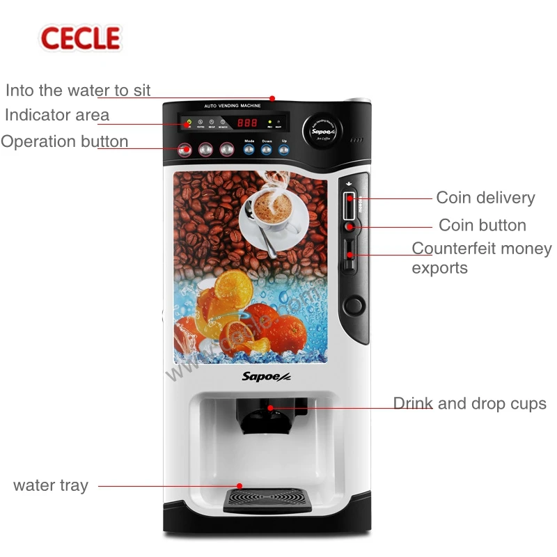 Multifunctional coffee vending machine for sale