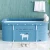 Import Multifunctional collapsable bath tub folding bathtub adults with long-lasting insulation adult and children bathtub assembly from China