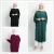 Import MuslimQLO Muti color new fashion good quality dresses 2020 turkish abaya women long sleeve muslim dresses from China