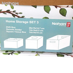 NAHAM Wholesale Set of 3 Household Products Home Storage