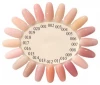 Nail beauty salon nail arts supplies color uv gel polish products soak off glitter french rubber base gel
