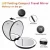 Import natural look 1X/10X Magnification LED Lighted Travel Makeup Mirror from China