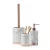 Import Natural Stone White Marble Bathroom Set, Marble Bathroom accessories from China