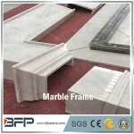 Natural Stones Beige Marble Door Frame Design
