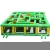 Import NEVERLAND TOYS Green Inflatable Maze Outdoor Inflatable Sports Game Popular Inflatable Obstacle Hot Sale from China