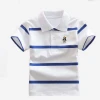 New Arrival boys t shirt boys strip polo shirt baby boy golf polo shirt with great price children clothes