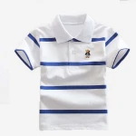 New Arrival boys t shirt boys strip polo shirt baby boy golf polo shirt with great price children clothes