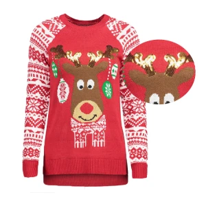 New Arrival Latest Design Popular Product Ugly Christmas Women 2021 Ladies Winter Sweaters