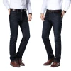 New arrival stock custom man solid slim denim men wholesale jeans