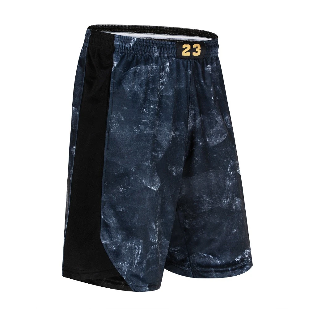 New Basketball Shorts Quick-Drying Plus Size Training Sports Shorts Running Fitness Zipper Pockets Casual Five shorts