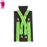 New Boys Children Kids Elastic Adjustable Clip-On Braces Bowtie Bow Tie Ties Matching Colors Party Suspender