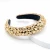 Import New Colorful Women Hair Accessories Gold Wide Hard Hair Band Full Resin Crystal Rhinestone Headband for Ladies from China