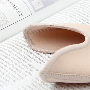 New Coming Professional High Quality Ballet Pointe Shoes Silicone Toe Pad with fabric