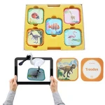 New Customize Preschool Toys AR Cards educational Kids family ludo board games