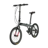 New Design 20 Inch Aluminum Alloy Folding Bicycle Frame Adult Folding Bike