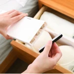 New Design Bathroom Plastic Adjustable Drawer Divider Expandable Drawer Organizer Storage Drawers with Camphor Ball Chamber