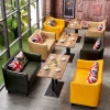 new design cheap restaurant booths cafe furniture fabric restaurant booth sofa designer R1737