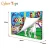Import New design educational animal eyes paint Magic Water book toy with 3D glasses for kids from China