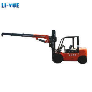 New Design Hydraulic Control Forklift Fly Boom Crane with Loading Capacity 2 Ton