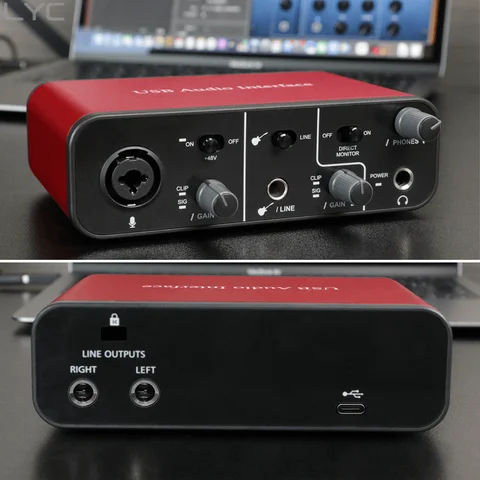 Buy New Design Multiple Interface Options Usb Audio Interface For ...