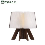 New design The shape of R Folding USB Recharge Book Light 2 Colors Led Desk Table Lamp