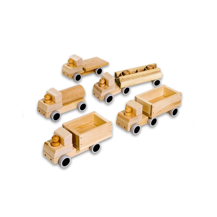 new design Wholesale Montessori material Wooden Toy Truck