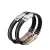 Import New European and American silicone titanium steel anchor pattern bracelet for men from China