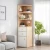 Import New furniture simple narrow flat pack multifunctional bedroom living room wall triangle storage shelf corner drop cabinet from China