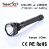 new hot selling product 1000 LM flashlight hunting high power long beam distance rechargeable torch