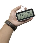 New household indoor alarm thermometer hygrometer office setting refrigerator digital electronic temperature and humidity meter