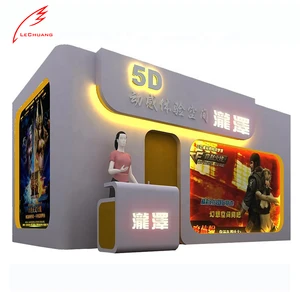 new Interactive 5D/7D Cinema  electric 6 seats motion chair amusement park products