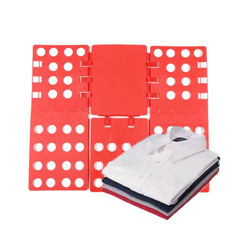 New Large portable shirt folding board high toughness plastic flipfold storage tool T shirts clothes folder for everyone