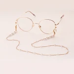 New love-shaped pearl chain Fashion necklace glasses chain bracelet four-in-one accessories in stock