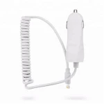 New mobile accessories 2.4 amps mfi car charger with cable for iPhone8